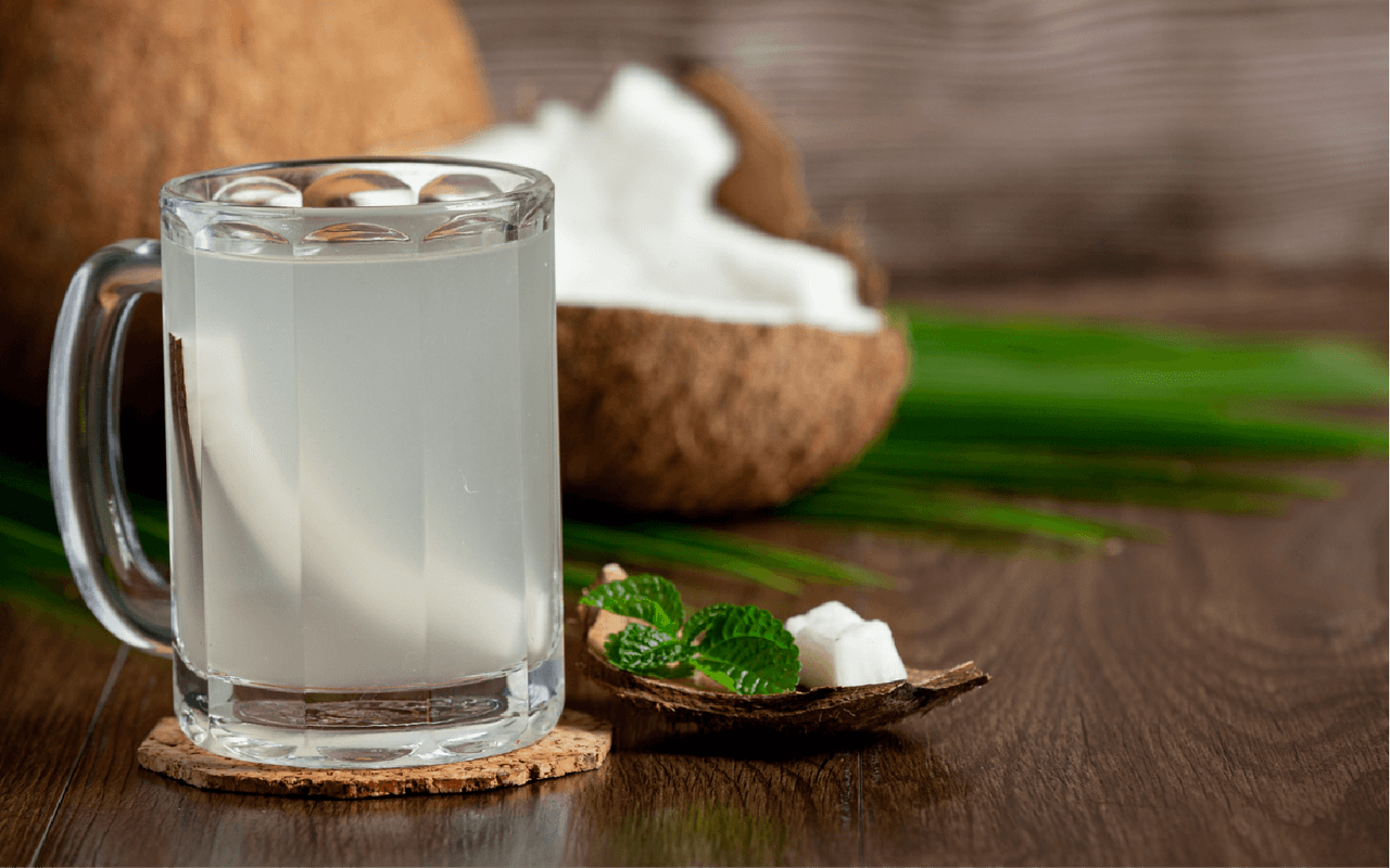 Top 10 Electrolyte Foods for Dubai Heat-  Coconut Water